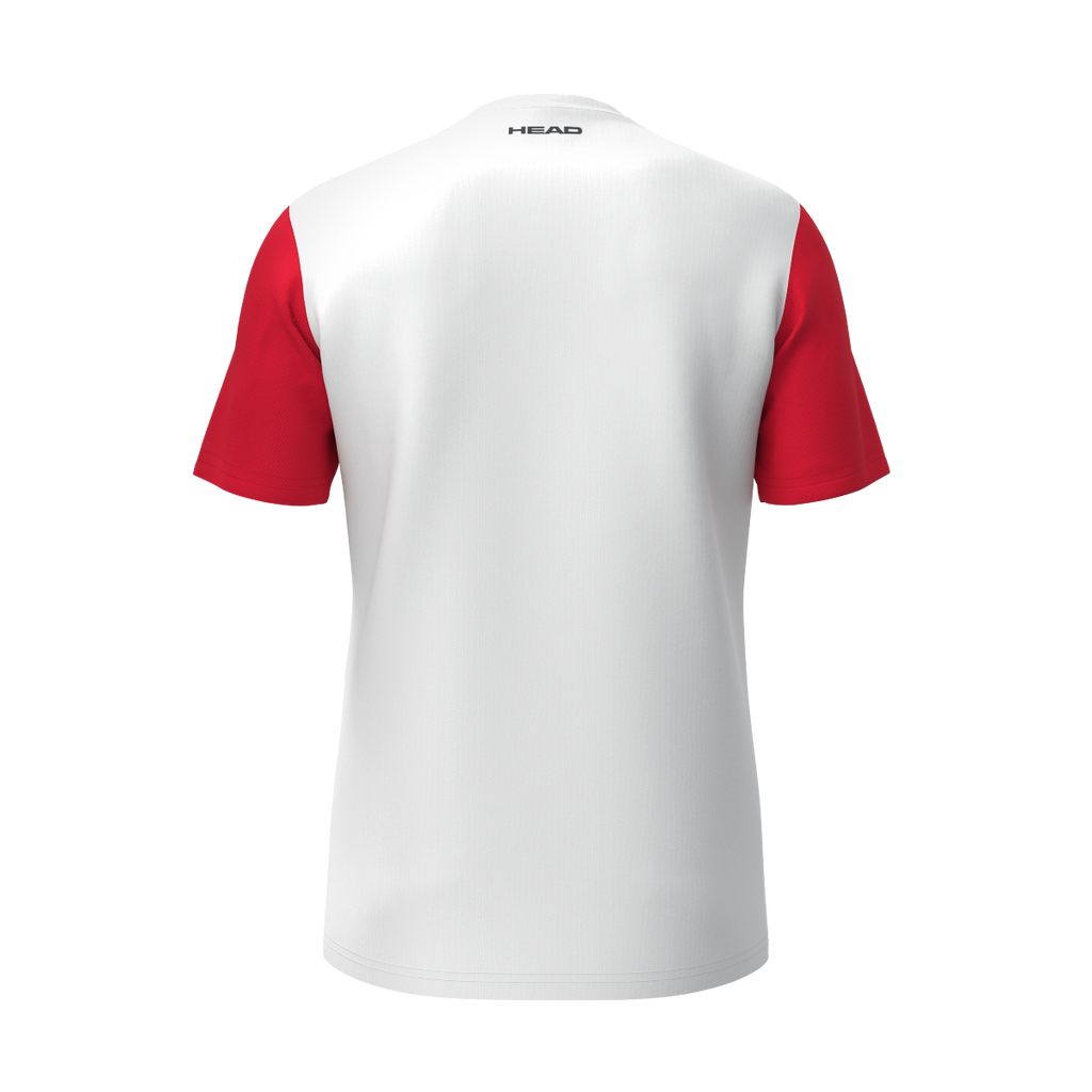 Club 25 Tech T-Shirt Men Red/White