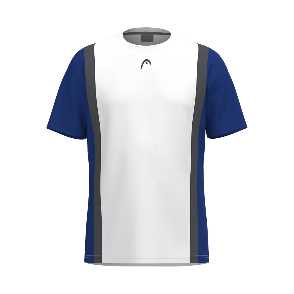 Club 25 Tech T-Shirt Men Royal Blue/White