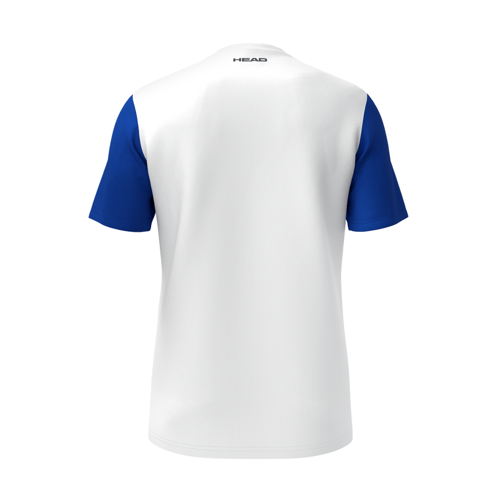 Club 25 Tech T-Shirt Men Royal Blue/White