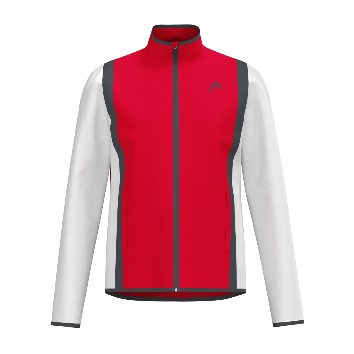 Club 25 Jacke Herren Rot/Weiss