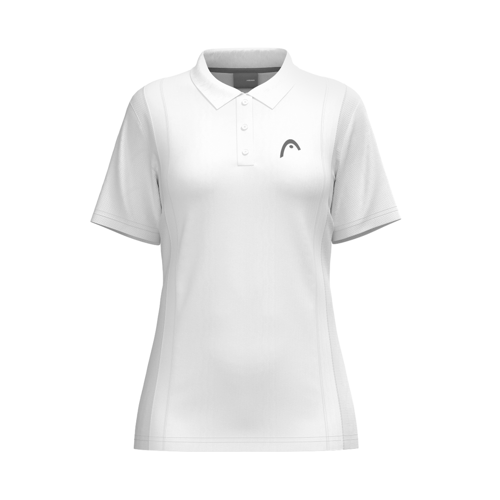 Club 25 Tech Polo Shirt Damen Weiss