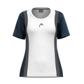 Club 25 Tech T-Shirt Damen Navy/Weiss