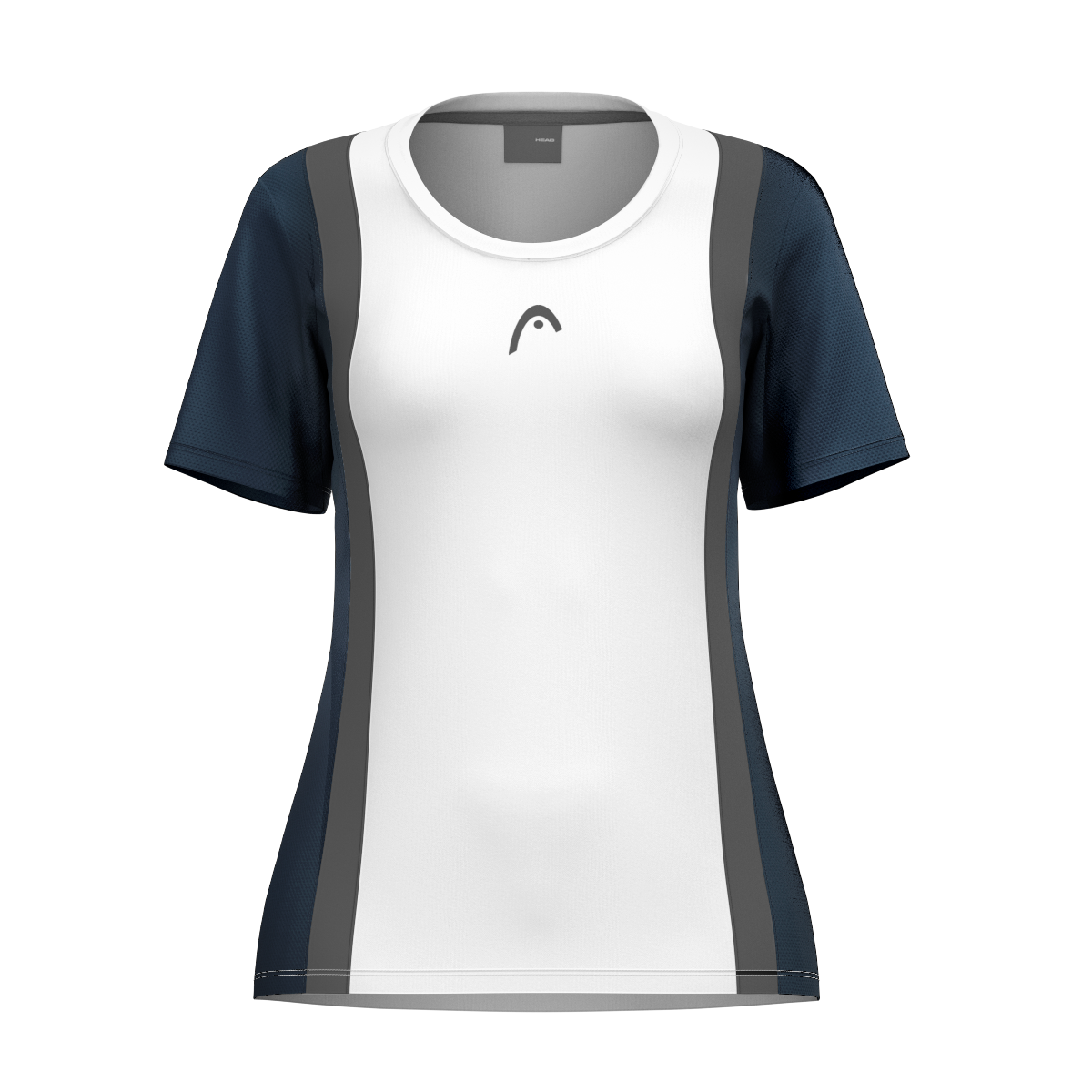 Club 25 Tech T-Shirt Damen Navy/Weiss