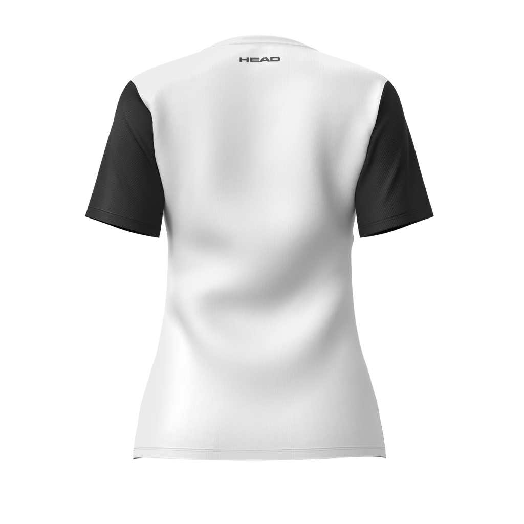 Club 25 Tech T-Shirt Damen Navy/Weiss