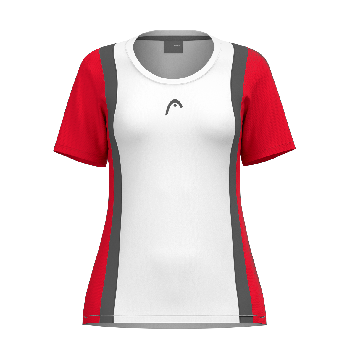 Club 25 Tech T-shirt Femme Rouge/Blanc