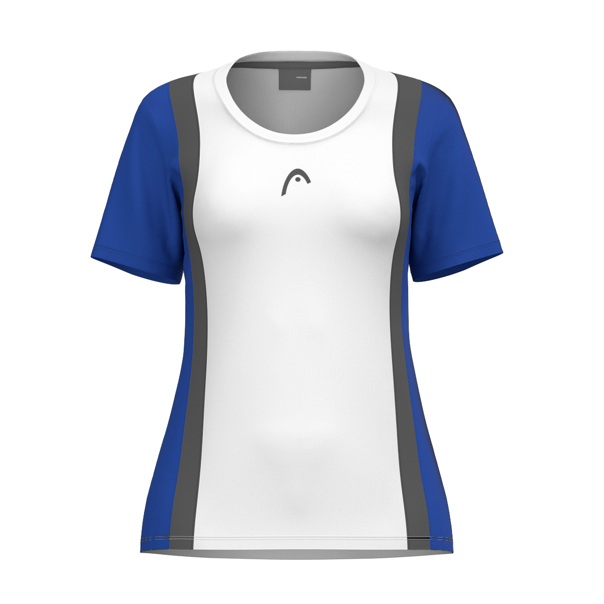 Club 25 Tech T-Shirt Damen Königsblau/Weiss