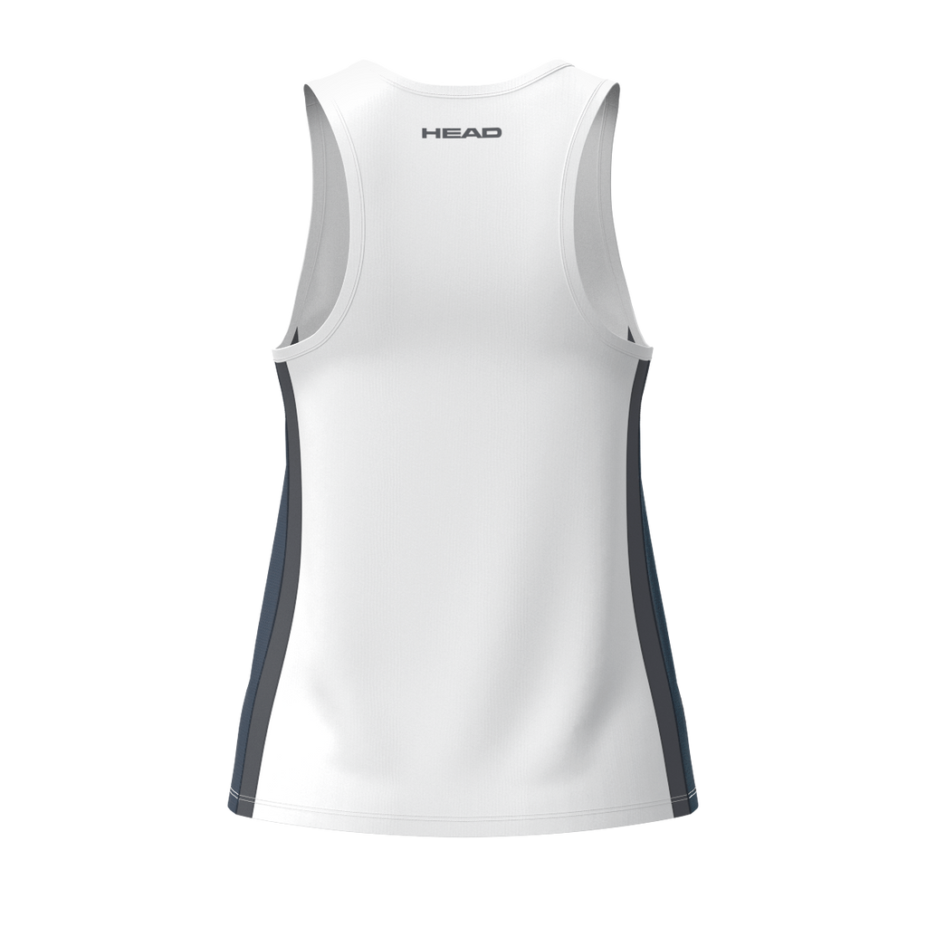 Club 25 Tech Tank Top Damen Navy/Weiss