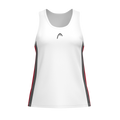 Club 25 Tech Tank Top Damen Rot/Weiss