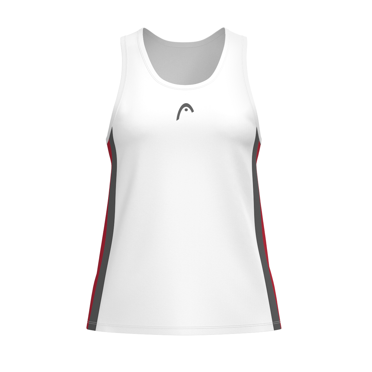 Club 25 Tech Tank Top Damen Rot/Weiss
