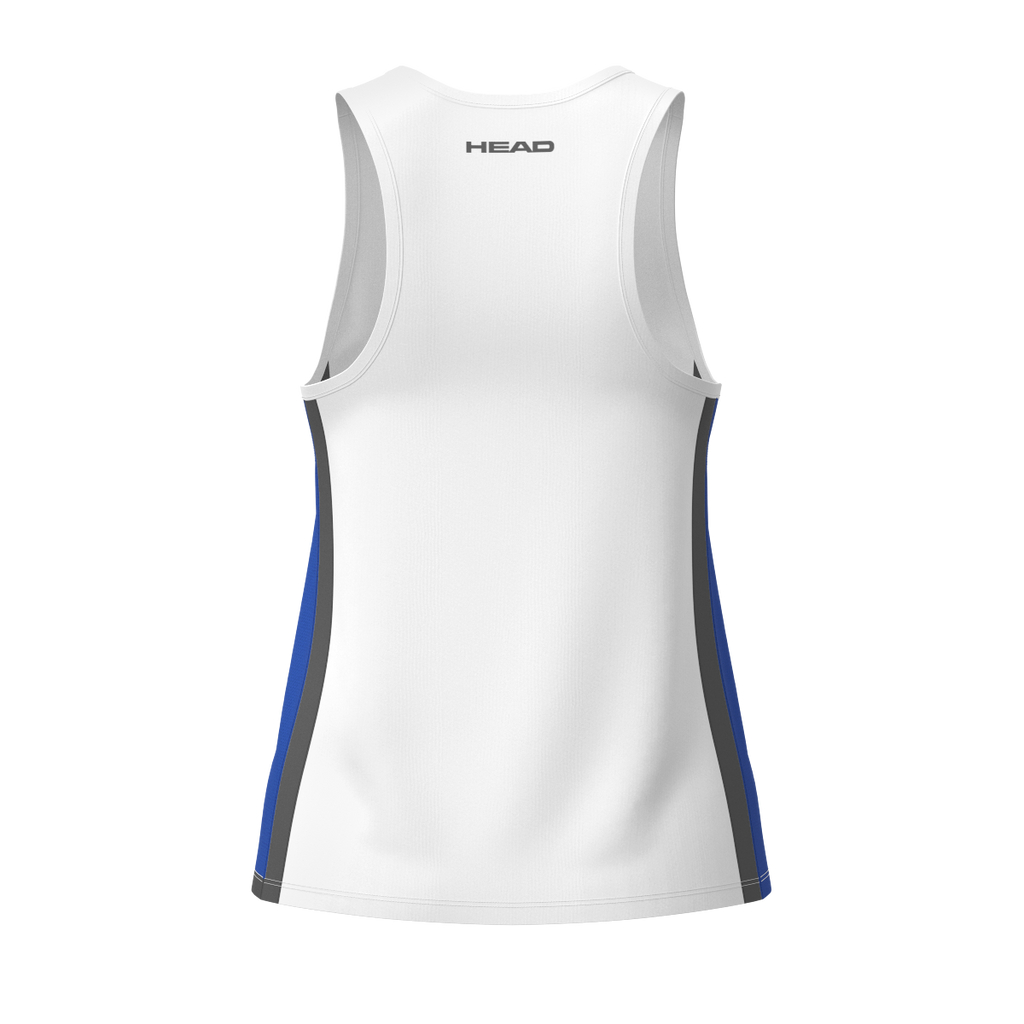 Club 25 Tech Tank Top Damen Königsblau/Weiss