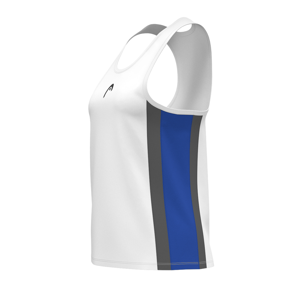 Club 25 Tech Tank Top Damen Königsblau/Weiss