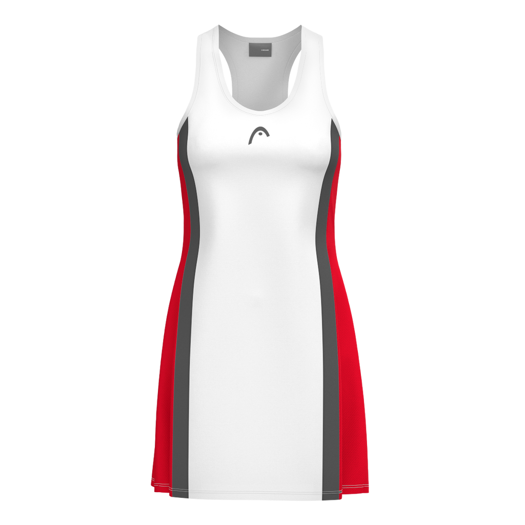 Club 25 Dress Damen Rot/Weiss