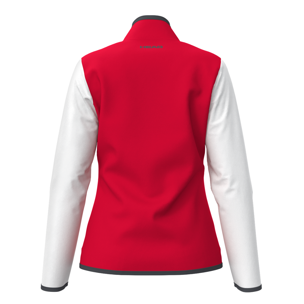 Club 25 jacket women red/white