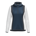 Club 25 Tech Hoodie Damen Navy/Weiss