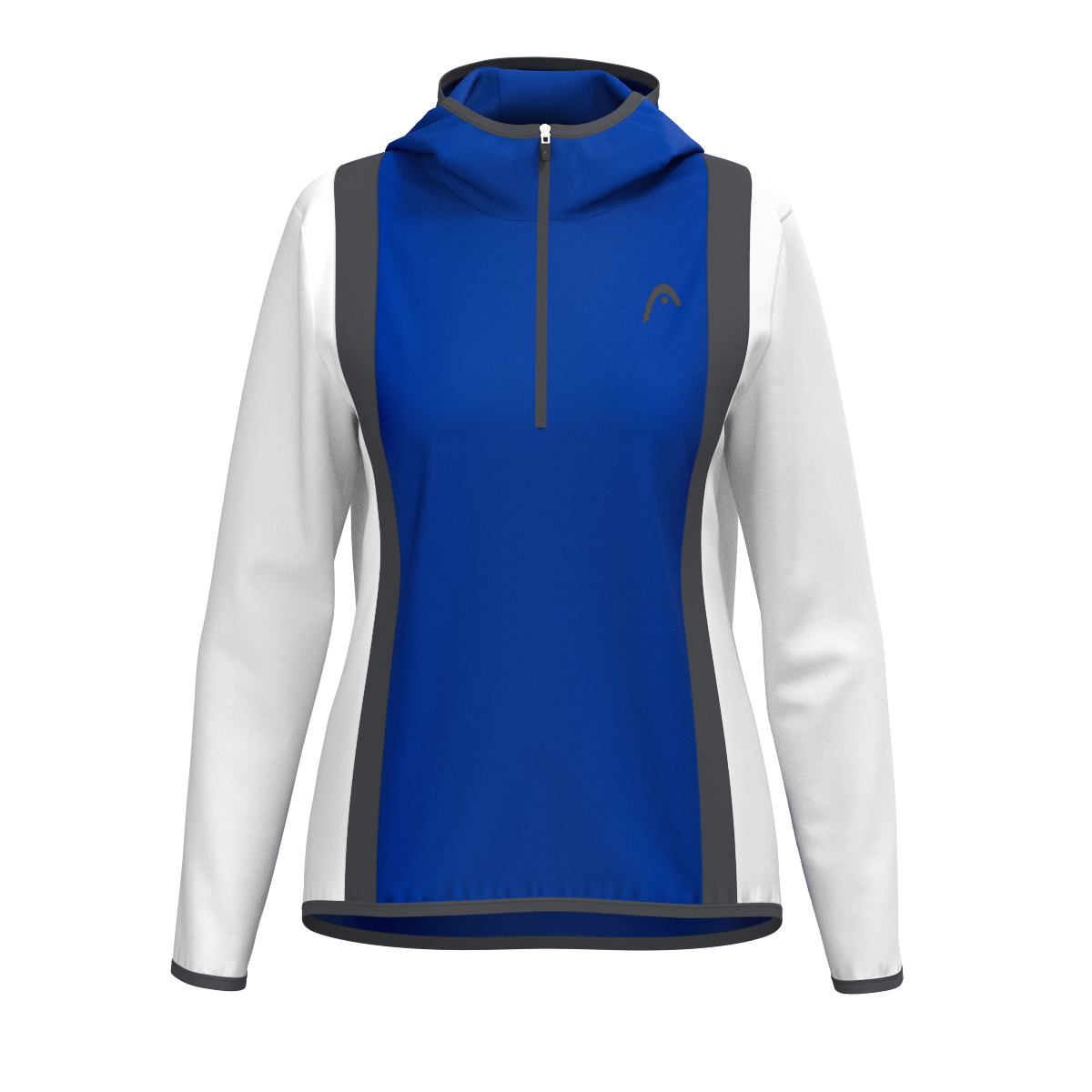 Club 25 Tech Hoodie Damen Königsblau/Weiss