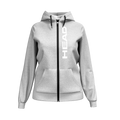Club 25 Original Full Zip Hoodie Women Gray