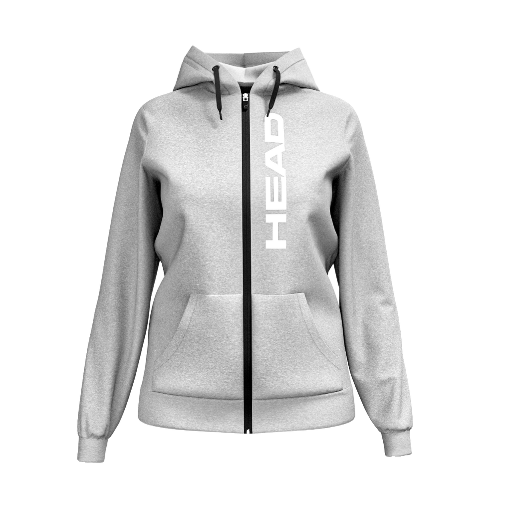 LTC Winterthur Original Hoodie FZ Women's Gray incl. print