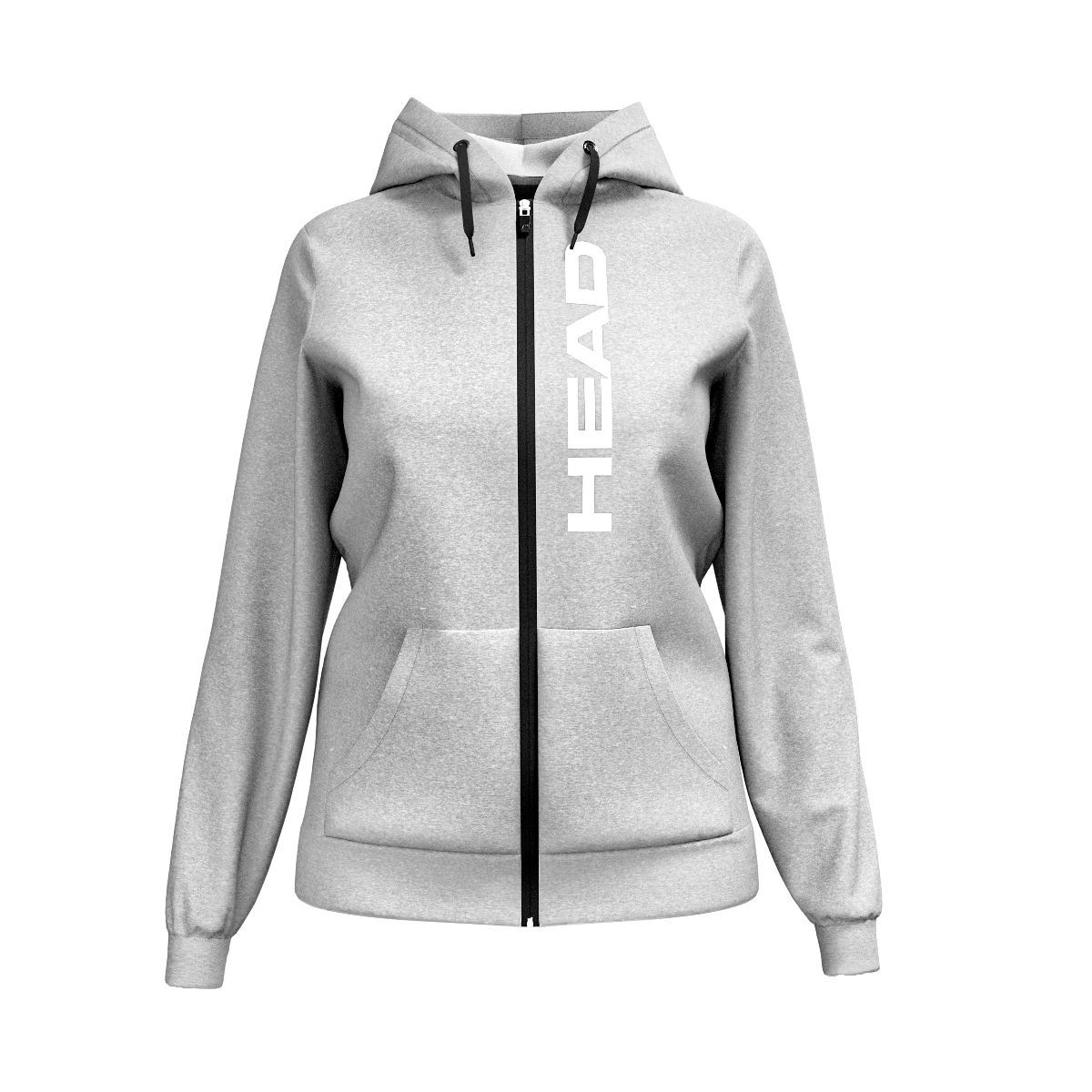 LTC Winterthur Original Hoodie FZ Women's Gray incl. print
