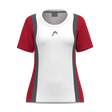 Club 25 Tech T-Shirt Girls Red/White