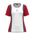 Club 25 Tech T-Shirt Mädchen Rot/Weiss