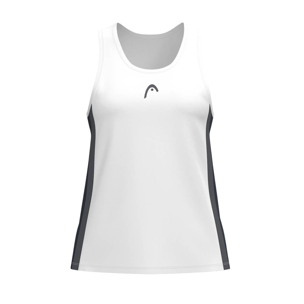 Canotta Club 25 da ragazza Blu Navy/Bianco