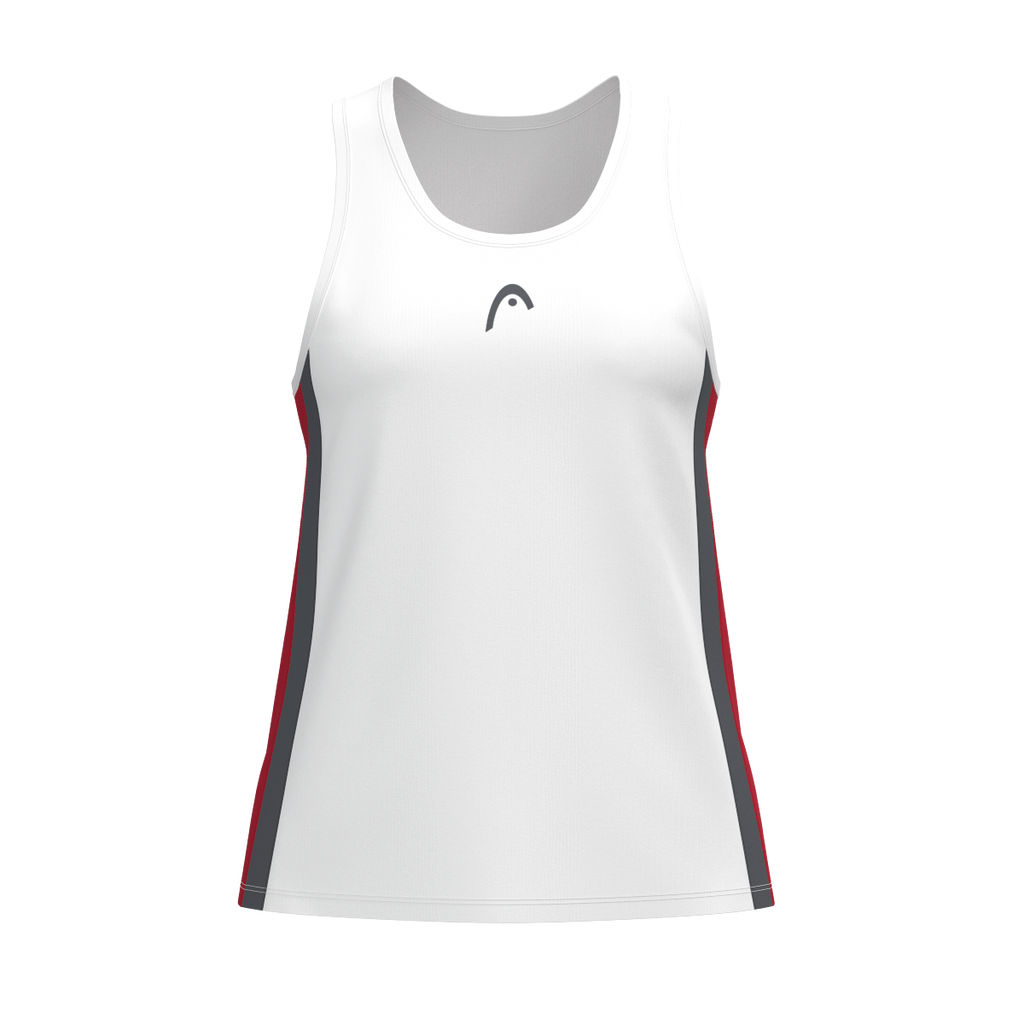 Club 25 Tech T-Shirt Girls Red/White