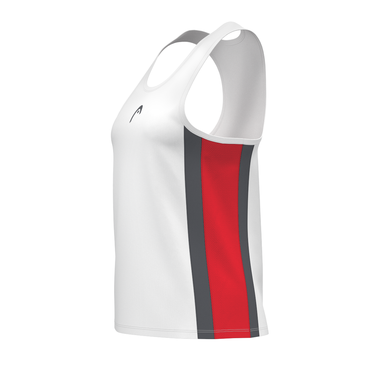Club 25 Tech T-Shirt Girls Red/White