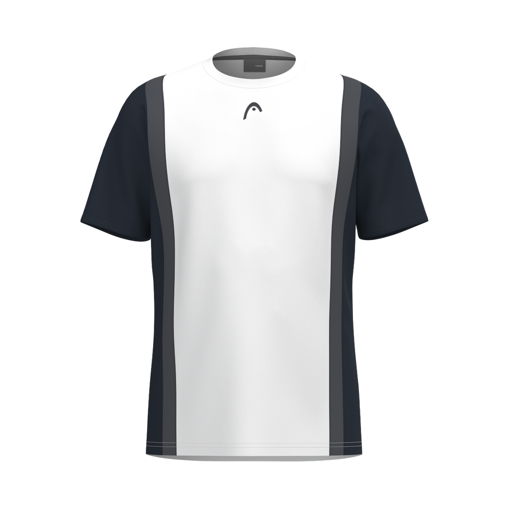 Club 25 Tech T-Shirt Garçons Marine/Blanc