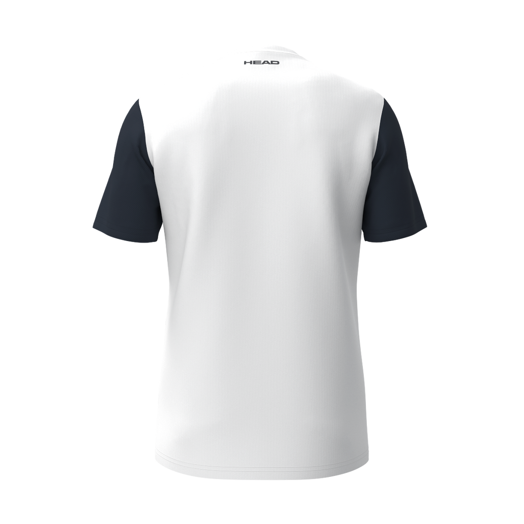 Club 25 Tech T-Shirt Garçons Marine/Blanc
