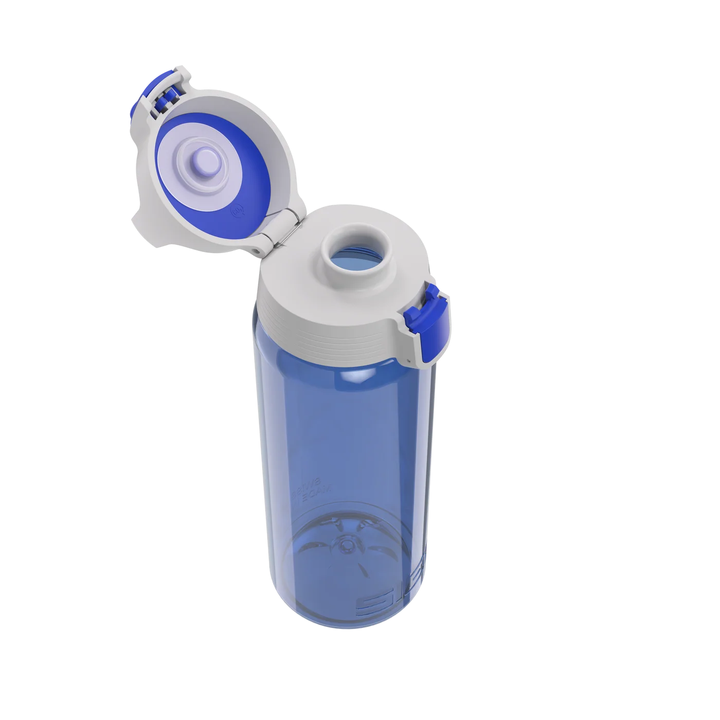 Total Color Blue Trinkflasche