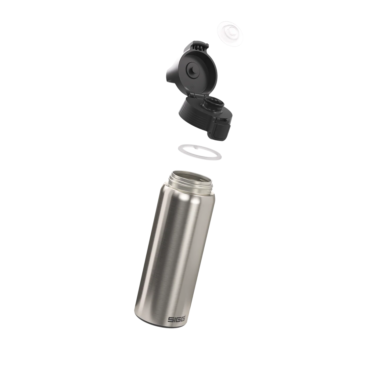 Shield One Brushed Water Bottle
