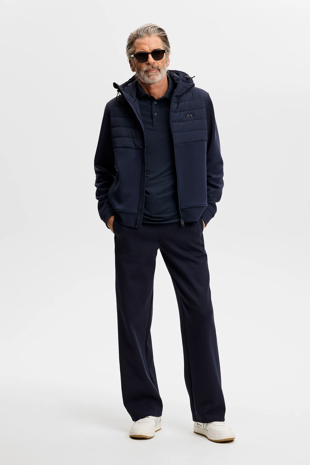 Florian LS Polo Herren Navy
