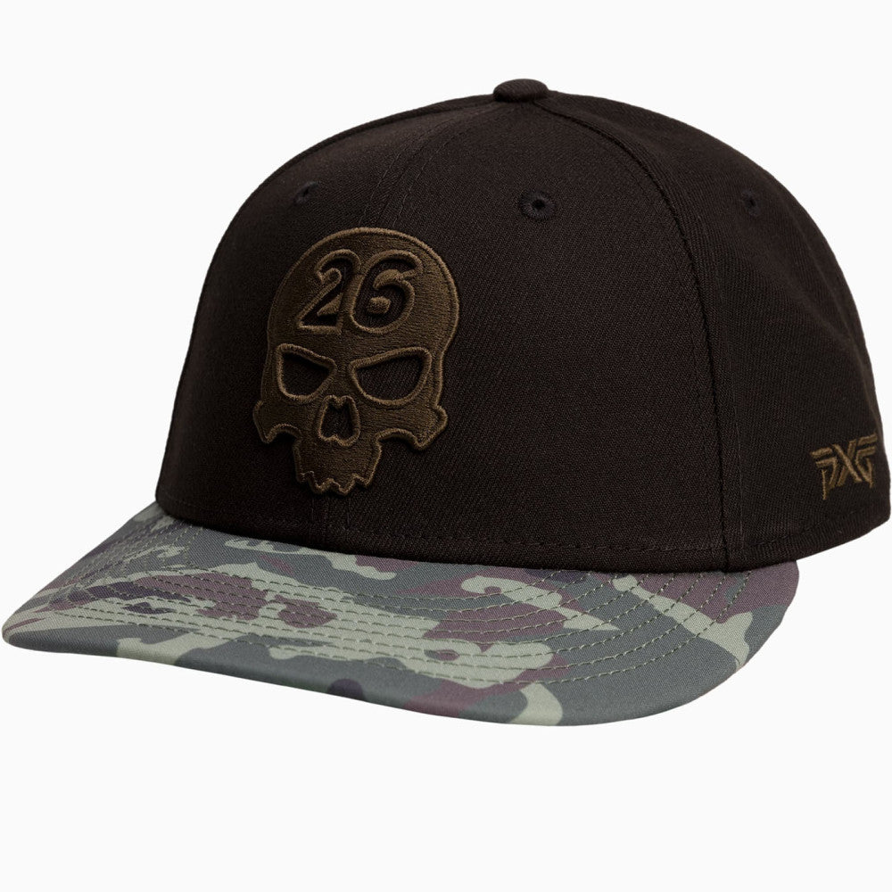 Darkness 1969 Military Cap Black/Jungle Camo