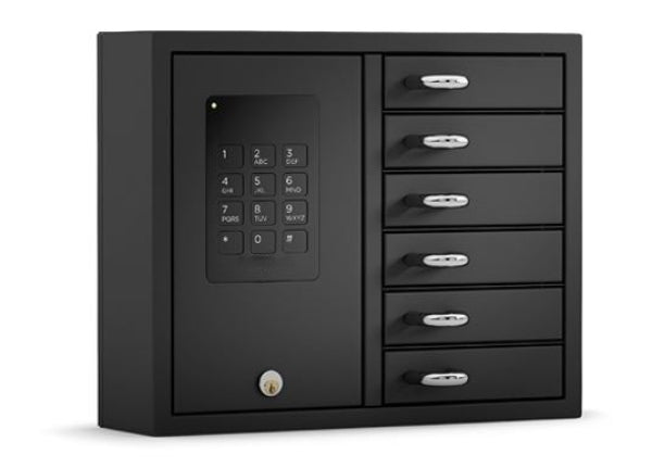 KeyBox 9006 B Edelstahl Schwarz