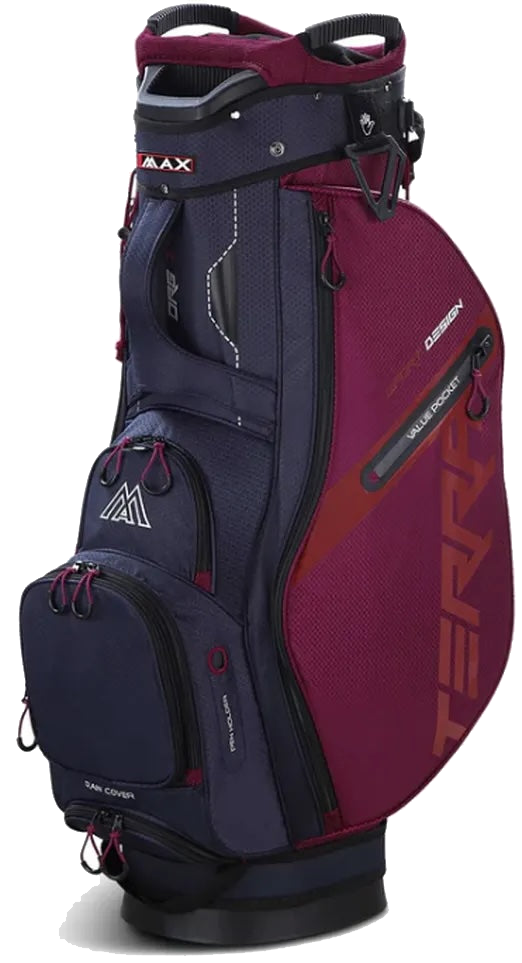 Terra Sport Cartbag Navy/Merlot