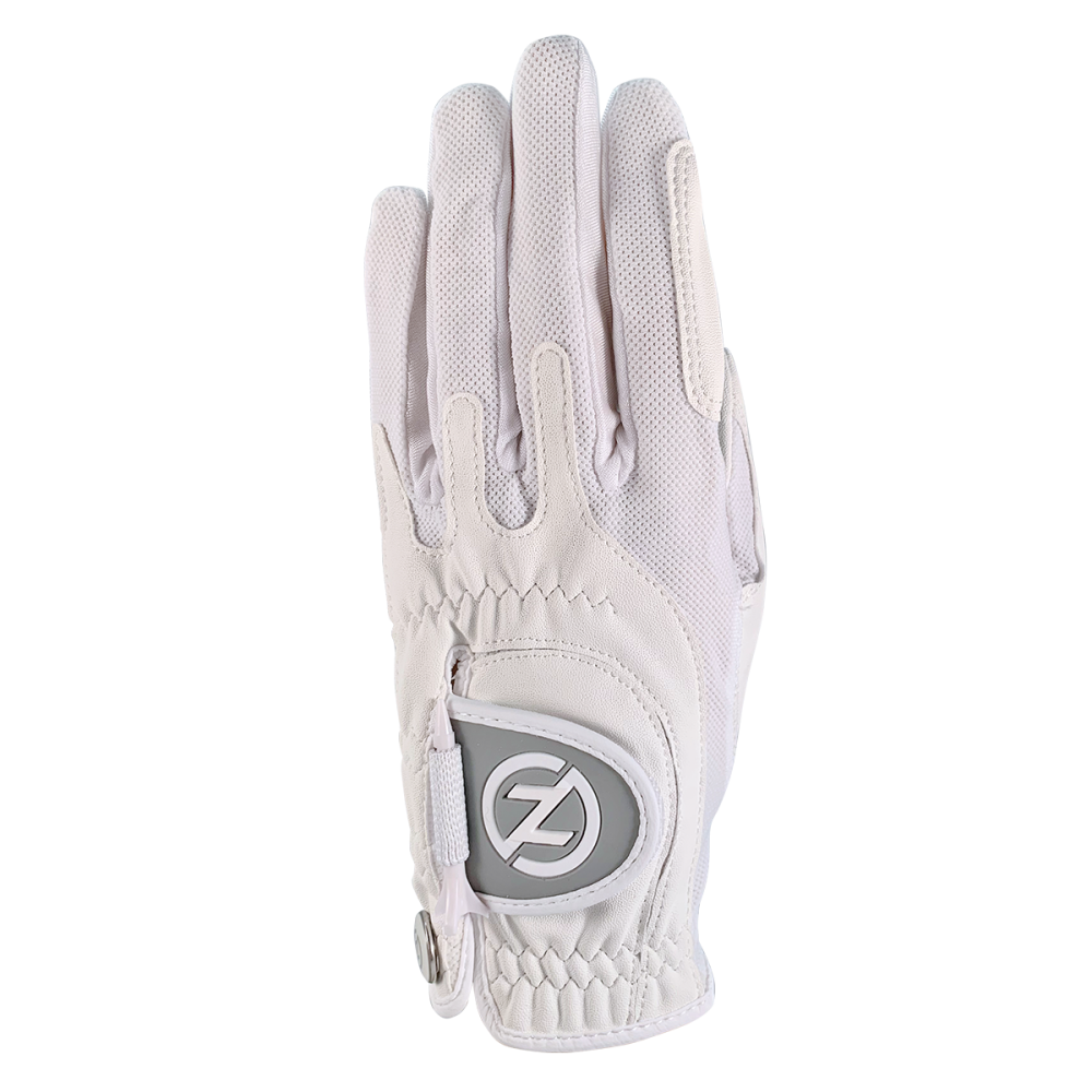 Zero Friction Compression-Fit Golf Glove Women's White Right (for left-handed golfers)