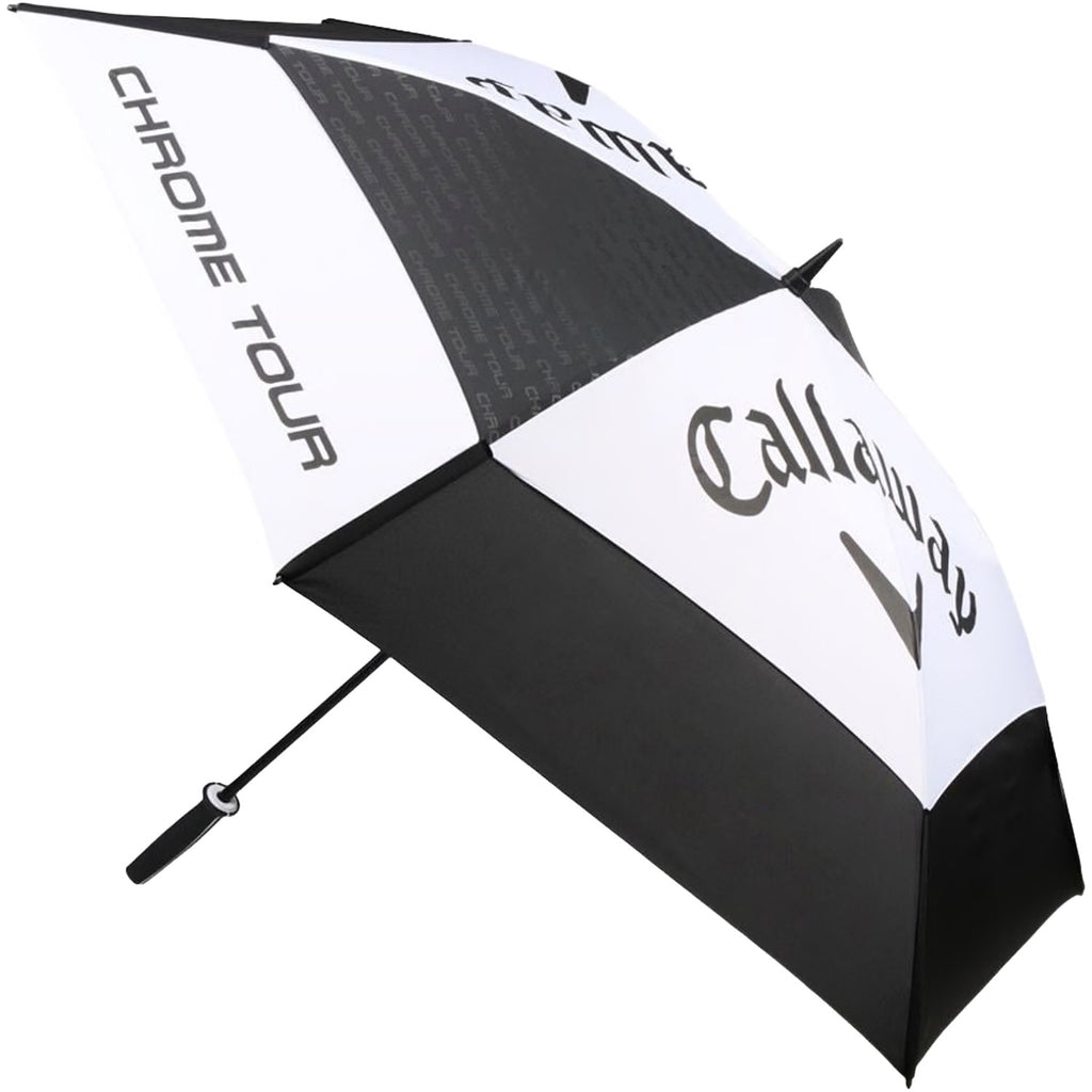 Parapluie authentique noir et blanc 68"