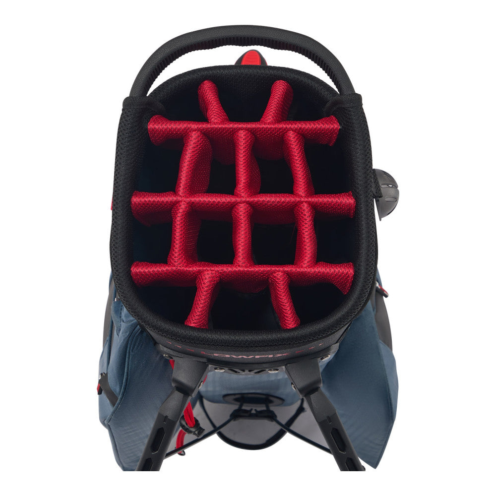 Jetpack 14 Way Water-Resistant Stand Bag Navy/Black/Red