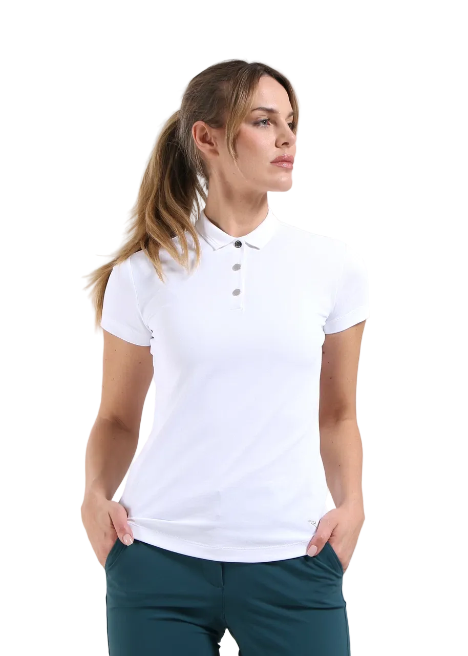 Astrid Polo Women White
