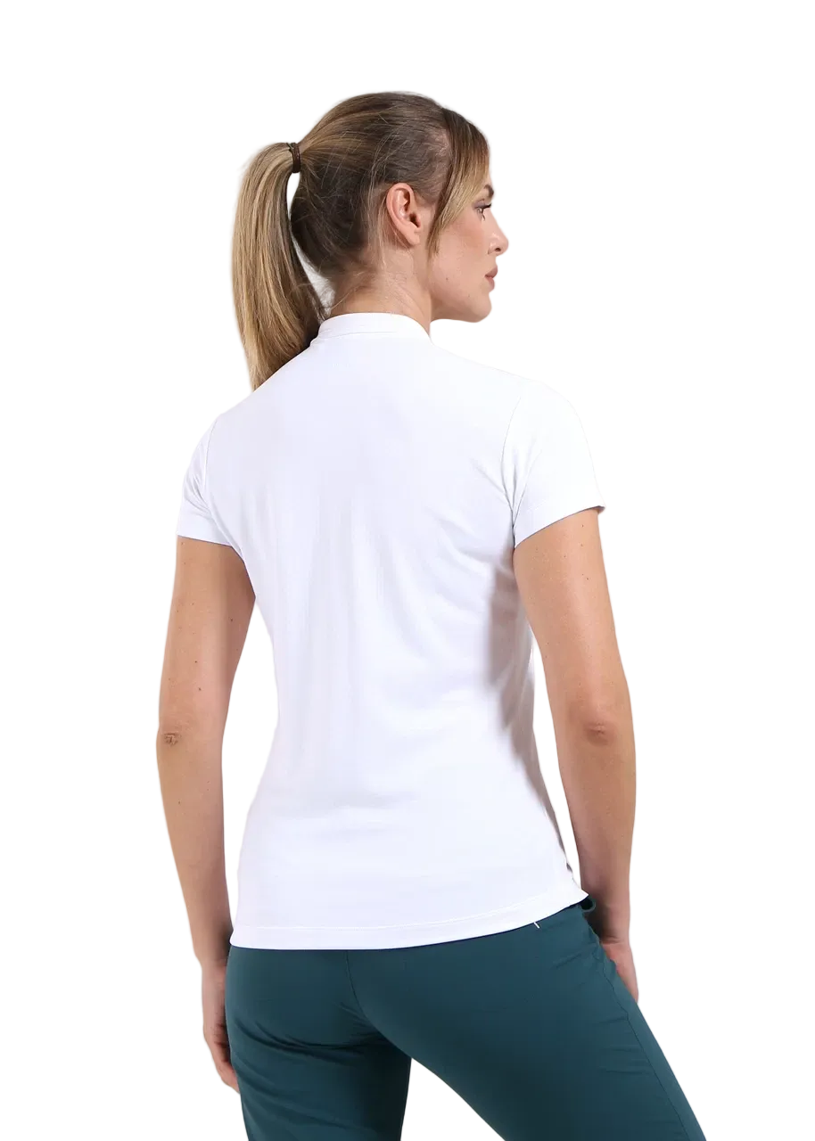 Astrid Polo Women White