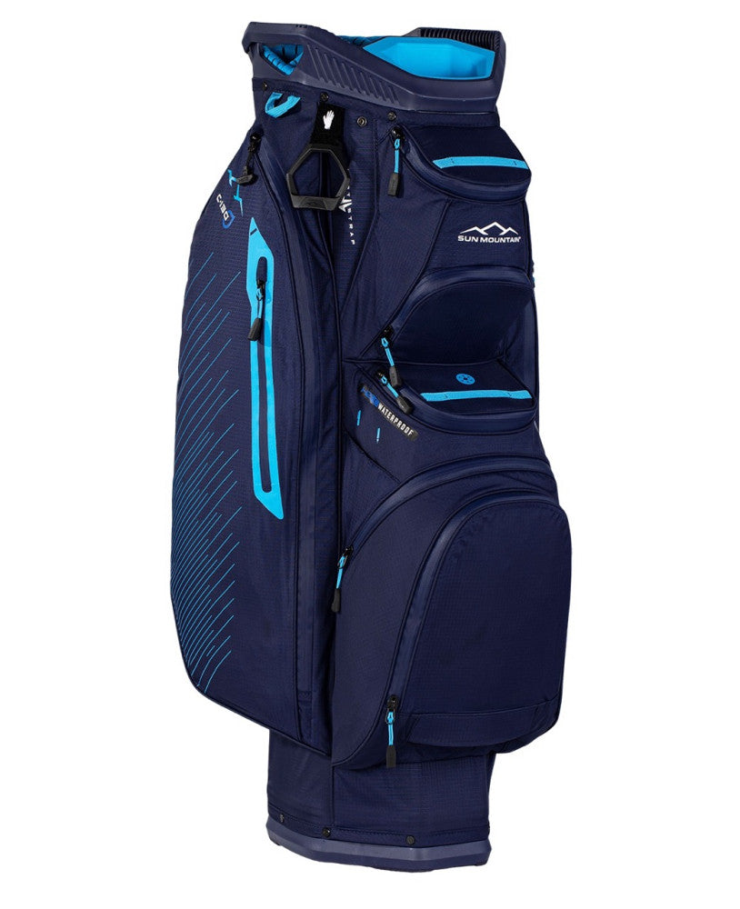 C130 H2NO Cartbag Navy/Ice Blue
