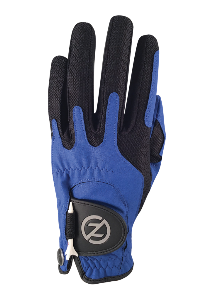 Zero Friction Compression-Fit Golfhandschuh Herren Blau Links (Für Rechtshänder)