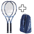 2x Pure Drive Tennisschläger + Schlägertasche