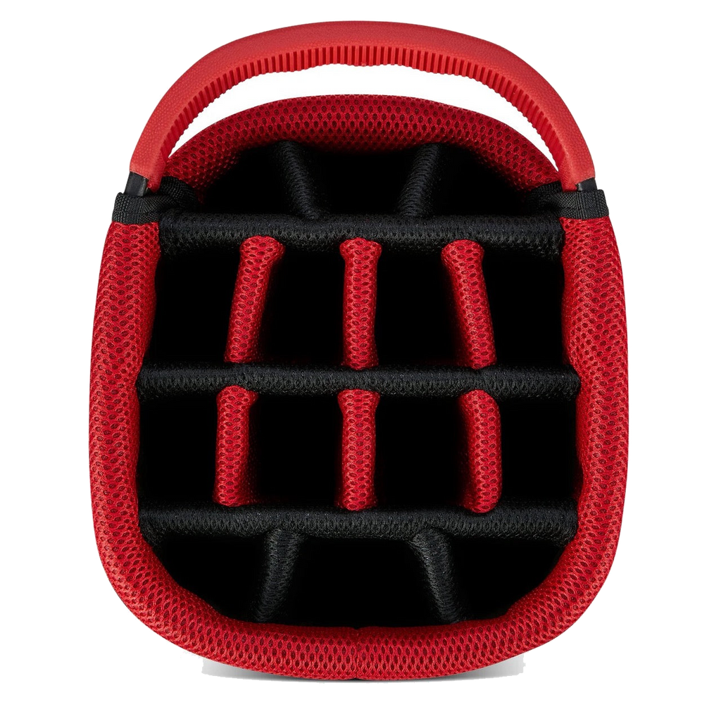 Aqua Hybrid 4 Stand Bag Black/Charcoal/Red