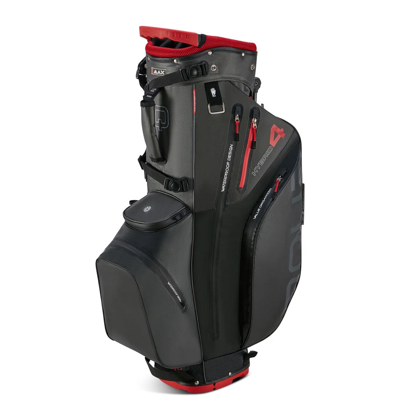 Aqua Hybrid 4 Stand Bag Black