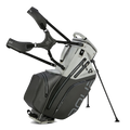 Aqua Hybrid 4 Stand Bag Grey/Black