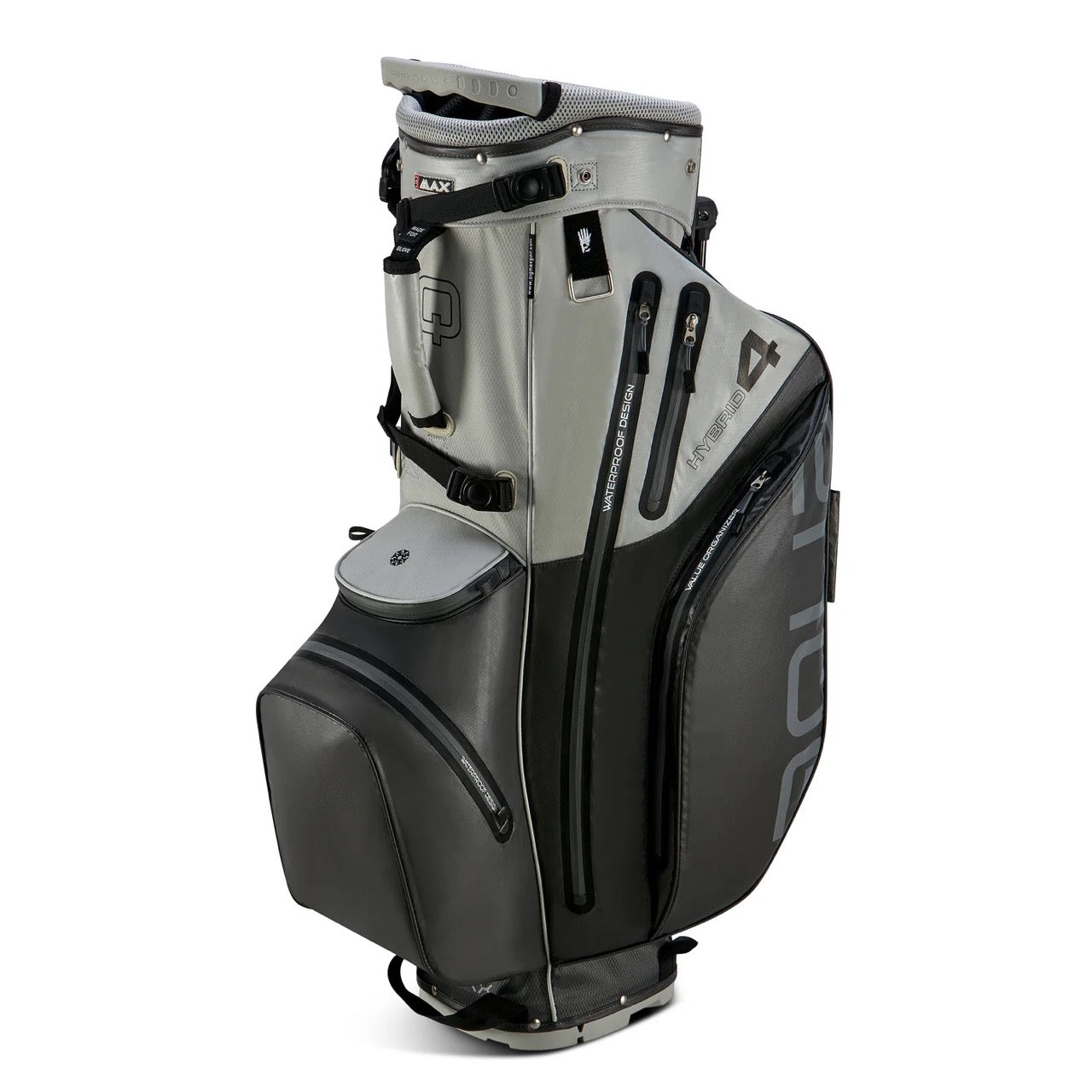 Aqua Hybrid 4 Standbag Grau/Schwarz