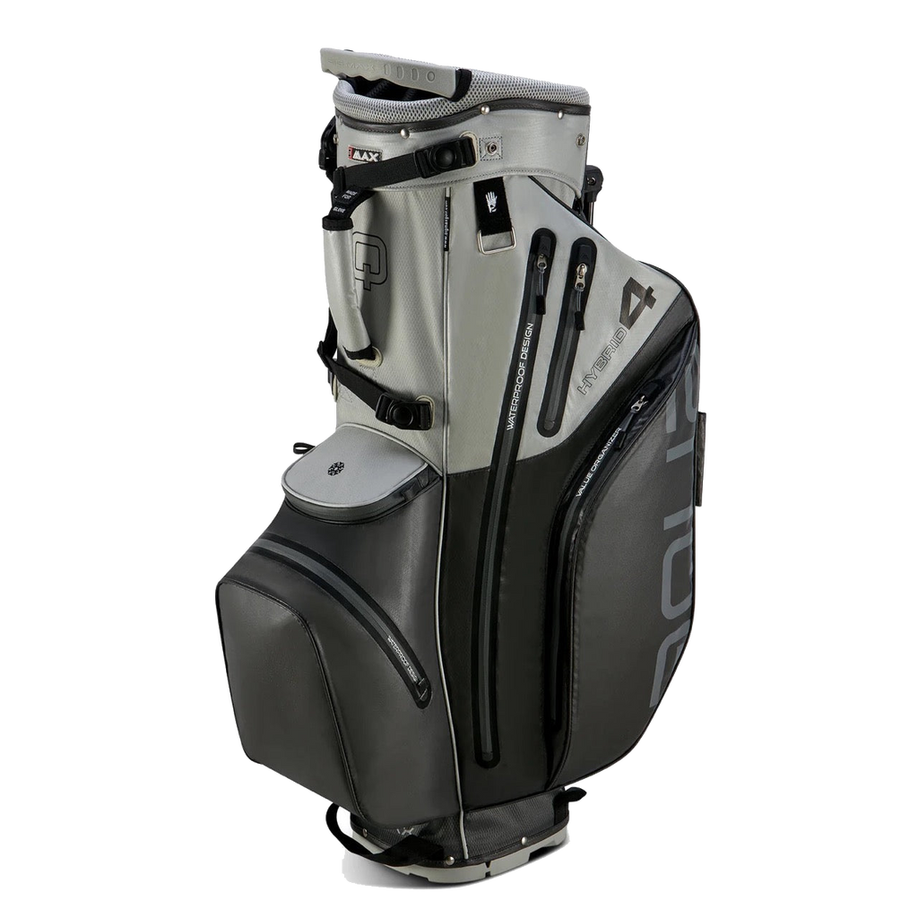 Aqua Hybrid 4 Stand Bag Grey/Black