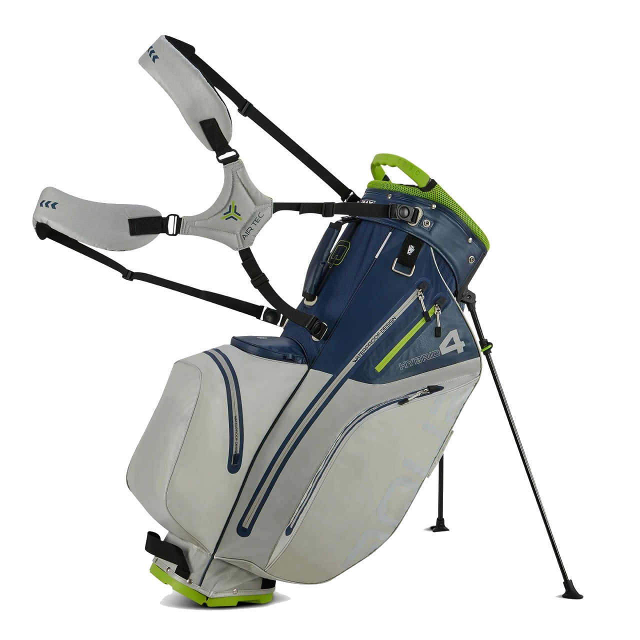 Borsa Aqua Hybrid 4 Stand Grigio/Blu navy