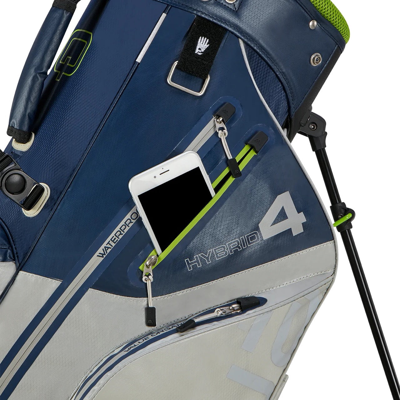 Aqua Hybrid 4 Standbag Grau/Navy